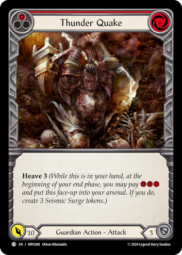 Thunder Quake (Red)